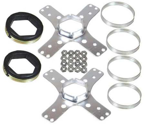 DAYTON 30D490 MOTOR MOUNTING KIT DIA. 5-1/2 IN.