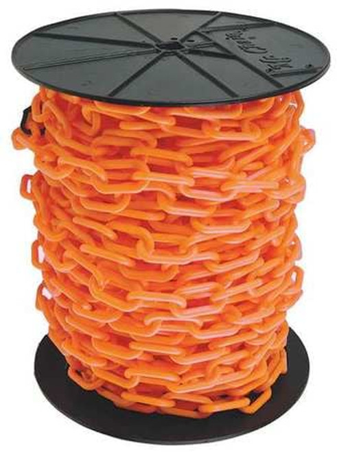 MR. CHAIN 50112 PLASTIC CHAIN 2IN X 125 FT. ORANGE