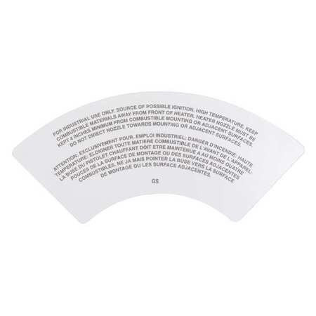 MASTER APPLIANCE 50977 WARNING LABEL