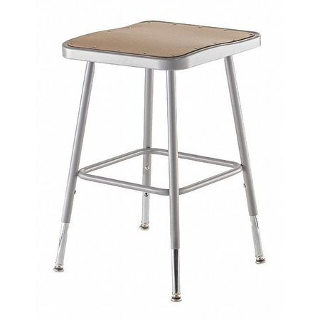 NATIONAL  PUBLIC SEATING CORP. 6318H NPS® 19"-27" HEIGHT ADJUSTABLE HEAVY DUT
