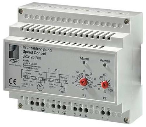 RITTAL 3120200 SPEED CONTROL 3.5IN.LX2.4IN.WX4.1IN.H PL