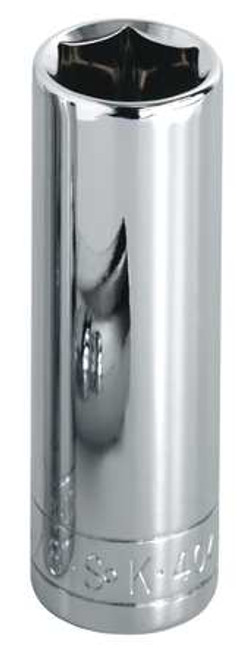 SK PROFESSIONAL TOOLS 41711 SOCKET 1/4 IN DR 15MM 6 PT DEEP