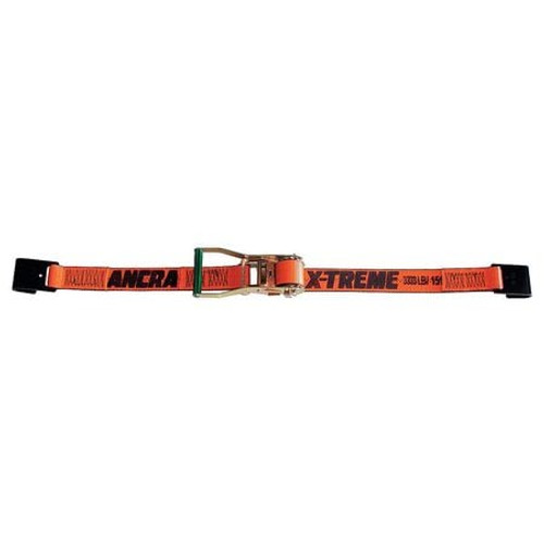 ANCRA INTERNATIONAL 45982-90-27-GRA TIE-DOWN STRAP RATCHET 27FT X 2IN 3333LB