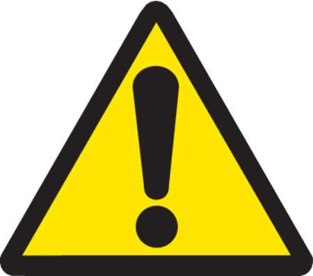 BRADY SPC ABSORBENTS 60232 LABEL PS VINYL 8INHX8INW HAZ AREA PK10