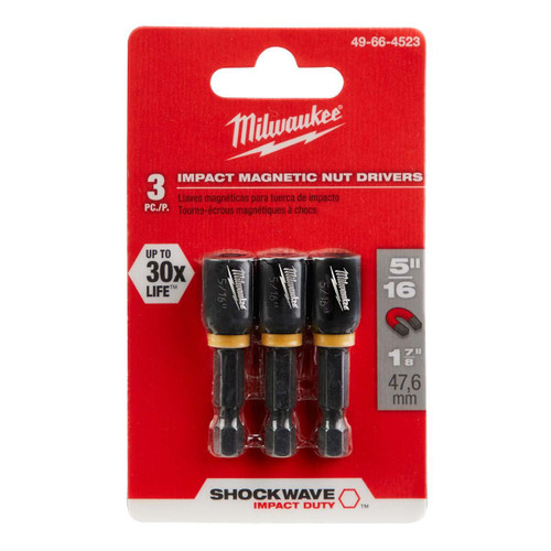 MILWAUKEE ELECTRIC TOOLS 49-66-4523 SHOCKWAVE IMPACT DUTY™ 5/16” X 1-7/8” MA