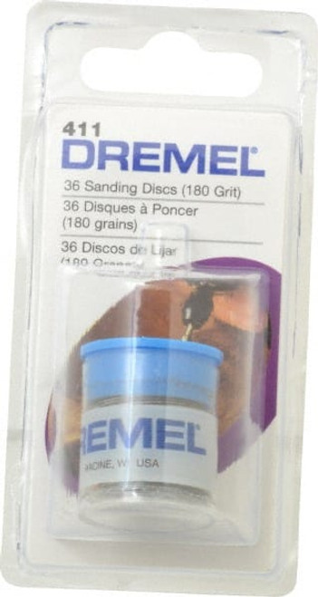 DREMEL 411 3/4"DIA. 180GRIT COARSESANDING DISC