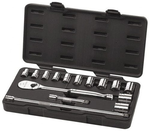 GEARWRENCH 80706 15PC 1/2"DR SAE SKT SET