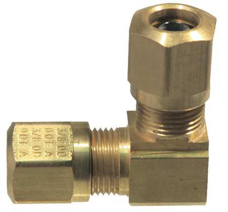 CMI 965-6 UNION ELBOW 3/8IN TUBE 150PSI BRASS