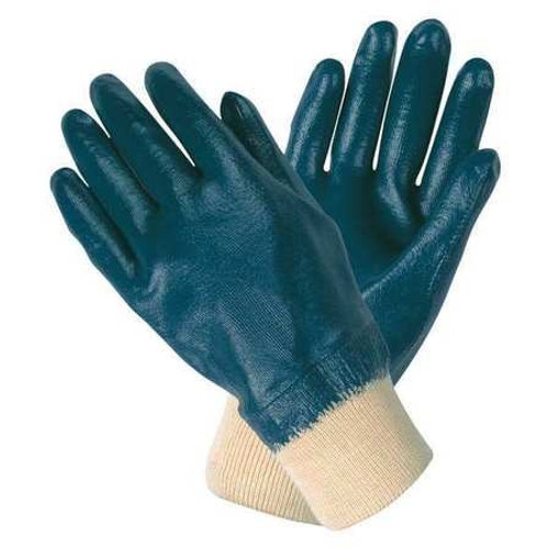 MCR SAFETY 97981L GLOVES, PREDALITE, LARGE, NITRILE, WHITE