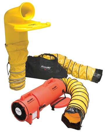 ALLEGRO INDUSTRIES, INC. 9520-33M COMPLETE AXIAL AND CENTRIFUGAL MVP BLOWE