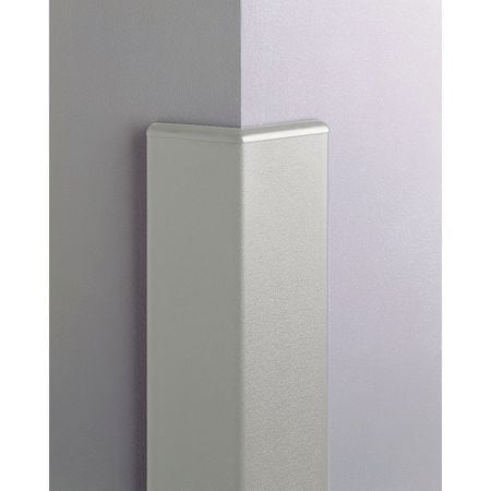 PAWLING CORP CG-135-4-210 CORNER GRD 3IN.W SILVER GRAY TEXTURED