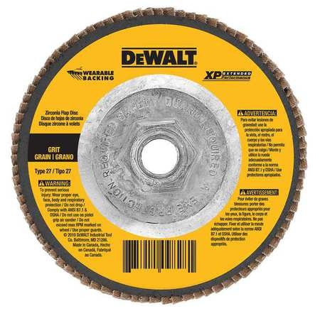 DEWALT TOOLS DW8382H 6 X 5/8-11 80G T29 HP FLAP