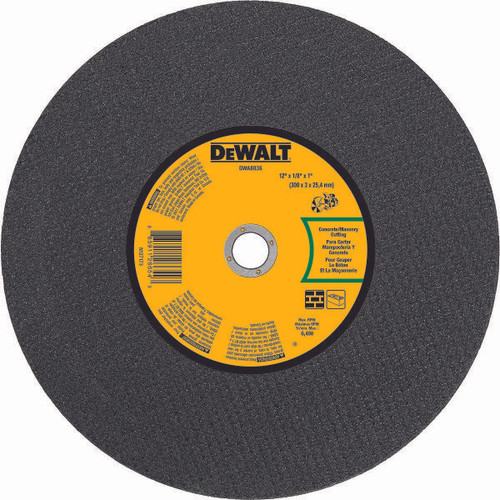 DEWALT TOOLS DWA8036 12X1/8X1 CONC/MASNRY PORT CUTOFF