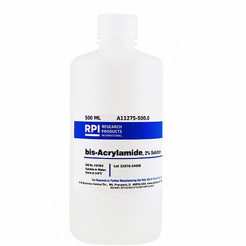 RPI A11275-500.0 BIS-ACRYLAMIDE 2 PERCENT SOLUTION 500ML