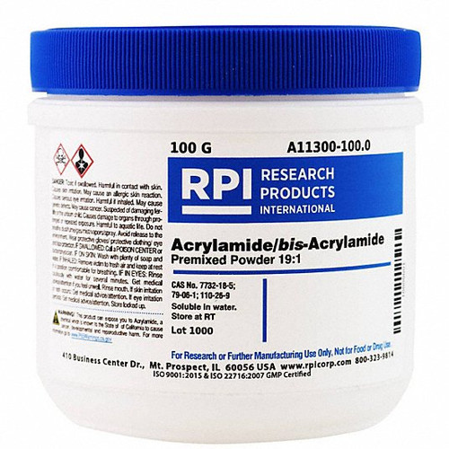 RPI A11300-100.0 ACRYLAMIDE/BIS-ACRYL 19 1 POWDER 100G