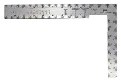 KRAFT TOOL CO. DW242 SOFFIT SQUARE STEEL 8IN. L X 1IN. W