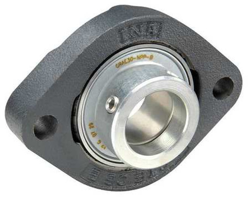 INA GLCTE30-N FLANGE BEARING 2-BOLT BALL 30MM BORE