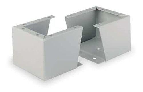 WIEGMANN FK0610 ENCLOSURE STAND GRAY 6 IN H X 10 IN D