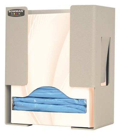 BOWMAN MFG CO GN100-0212 GOWN DISPENSER 9-55/64INH BOWMAN MFG CO GN100-0212 GOWN DISPENSER 9-55/64INH