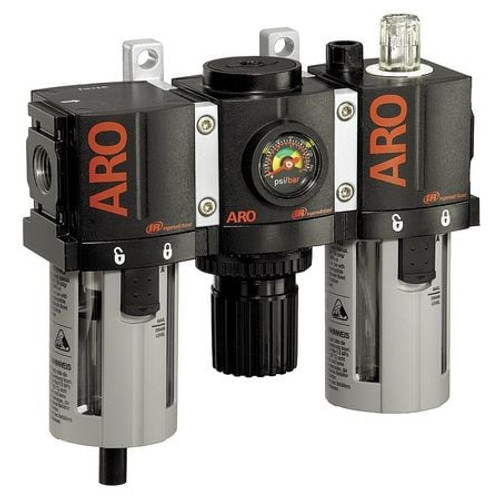 ARO C38221-810 FILTER/REGULATOR/LUB. 1/4 NPT 61 CFM