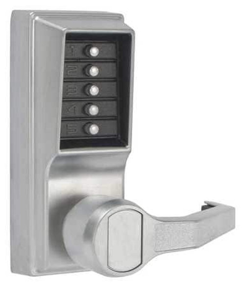 SIMPLEX LR103126D41 PUSH BUTTON LOCK ENTRY PASSAGE CHROME