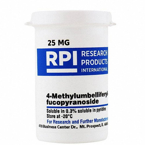 RPI M65200-0.025 4-MU-A-L-FUCOPYRANOSIDE 25MG