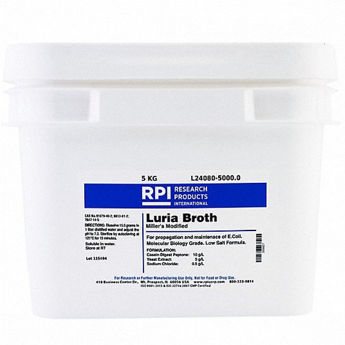 RPI L24080-5000.0 LURIA BROTH MILLERS MODIFIED 5KG