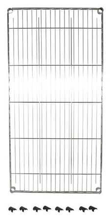 GRAINGER GLOBAL SOURCING MHL1836CG SHELVING LIGHT CHROME 18X36