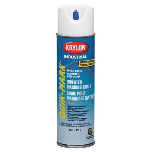 KRYLON PRODUCTS KWBC03505A INVERTED MARKING CHALK WHITE 15 OZ.