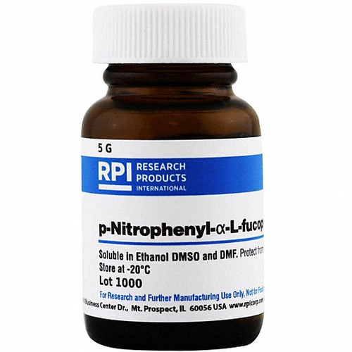 RPI N12050-5.0 4-NITROPHENYL-A-L-FUCOPYRANOSIDE 5G