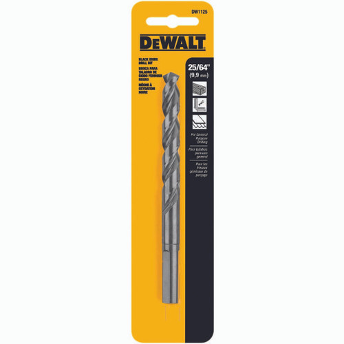DEWALT TOOLS DW1125 25/64IN 135 SPLTPT BLKOX
