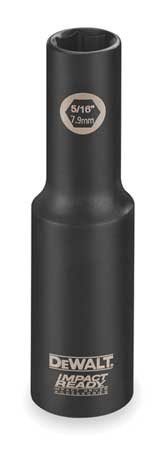 DEWALT TOOLS DW2285 7/16" DEEP IMPACT READY SOCKET 3/8" DRIV