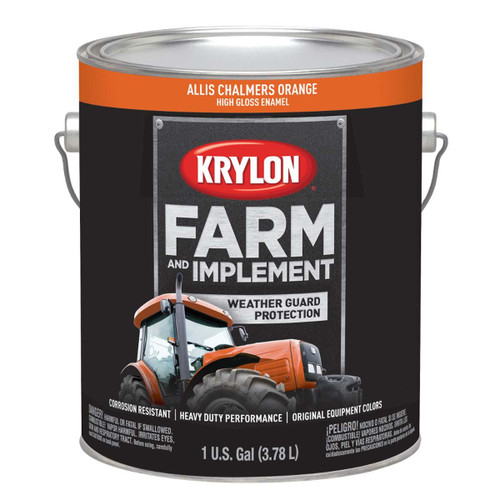 KRYLON PRODUCTS K00780113-16 ENAMEL PAINT ALKYD ENAMEL BLACK 1 GAL.