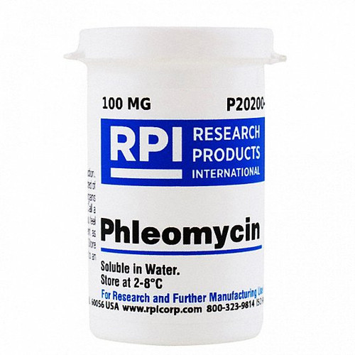 RPI P20200-0.1 PHLEOMYCIN 100MG