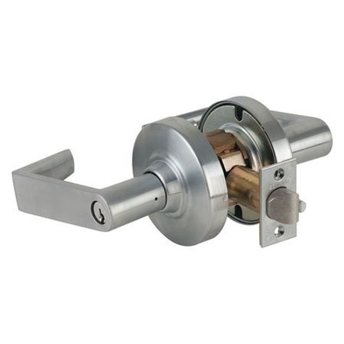 SCHLAGE ND82PD RHO 626 GRADE 1 INSTITUTIONAL LOCK, RHODES LEVER