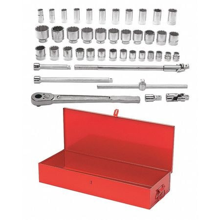 WILLIAMS H-1252 3/4  DR. STD SKT, 12-PT, 1-5/8          