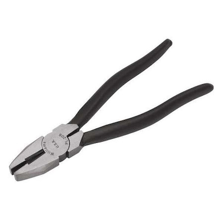 WILLIAMS PL-208 SIDE CUTTERS, LINEMAN'S, 8-1/2          