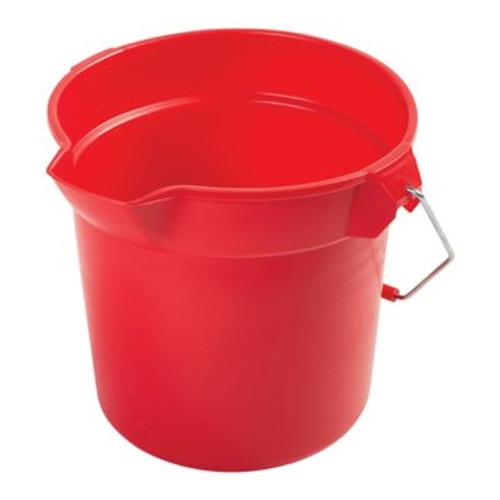 RUBBERMAID COMMERCIAL PRODUCTS FG296300RED 10 QT, 260.35MM HIGH, HIGH-DENSITY POLYE
