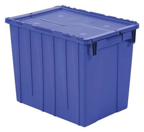 ORBIS FP22 BLUE ATTACHED LID CONTAINER 2.2 CU FT. ORBIS FP22 BLUE ATTACHED LID CONTAINER 2.2 CU FT.