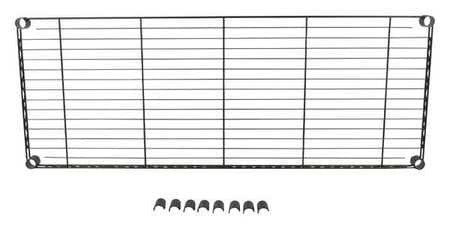 GRAINGER GLOBAL SOURCING MHL1848BG SHELVING LIGHT BLACK 18X48