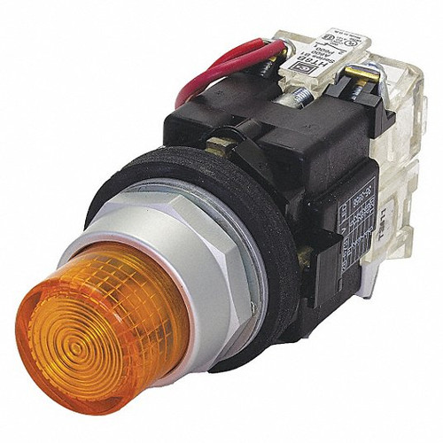 EATON HT8GBAAF3-33HP46 ILLUM PUSH BUTTON 30MM 1NO AMBER