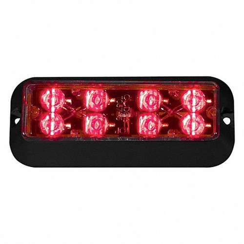 CODE 3 LXEXB1F-R WARNING LIGHT LED RED SURF RECT 5 IN L