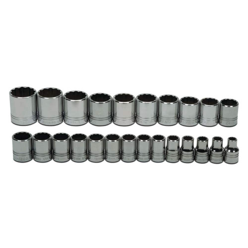 WILLIAMS MSS-24RC 1/2 DR 12 PT SKT SET 24 PCS             