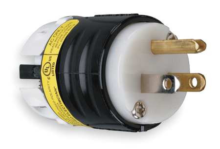 PASS AND SEYMOUR PS5266XGCM GROUND MONITORING PLUG 5-15P 15A 125VAC