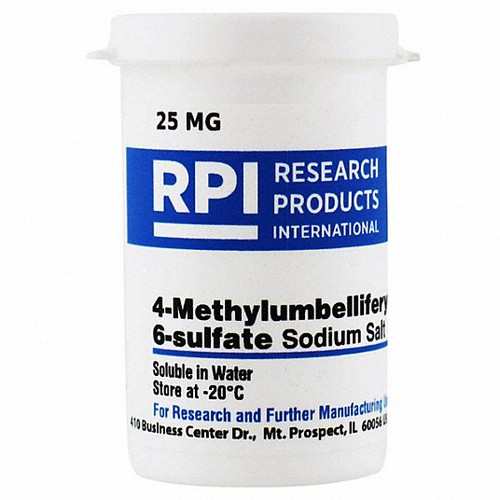RPI M65600-0.025 4-MU/GALACTOPYRANOSIDE 6-SULFATE NA 25MG
