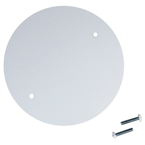 JANDORF SPECIALTY HARDW 60220 LIGHT FIXTURE BLANK UP KIT, WHITE, 4.75-