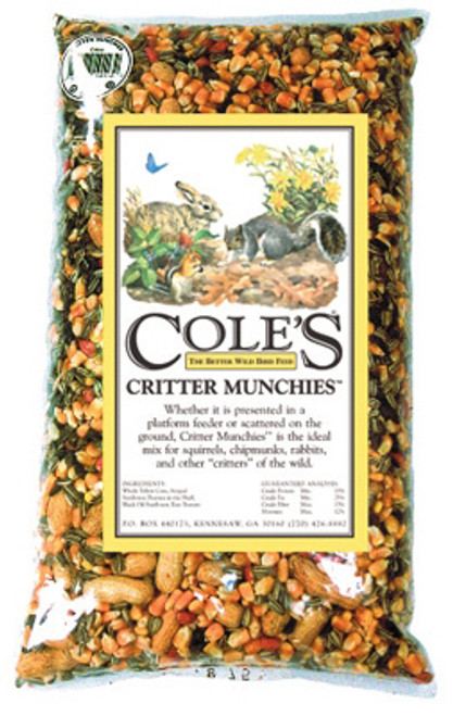 COLES WILD BIRD PRODUCT CM05 CRITTER MUNCHIES 5LB          