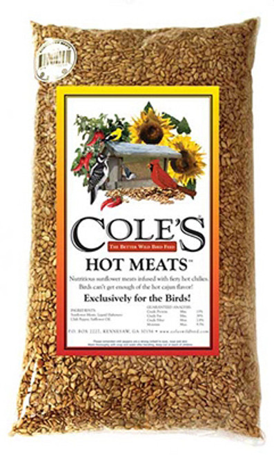 COLES WILD BIRD PRODUCT HM20 SEED WILD BIRD HOT MEATS 20LB 