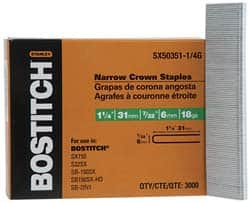 STANLEY SX50351G STAPLE CONSTRN 7/32 X 1 18    