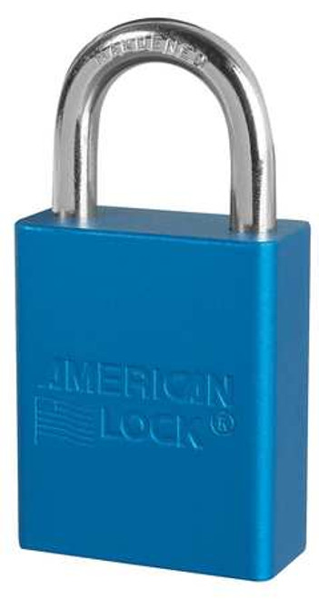 AMERICAN LOCK A1105KAS3BLU D5334 LOCKOUT PADLOCK KA BLUE 1/4 IN. PK
